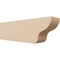 Ekena Millwork 4in. W x 6in. H x 20in. L Greensboro Woodgrain TimberThane Rafter Tail, Primed Tan RFTUR04X06X20GRNRCPR - alternate 1